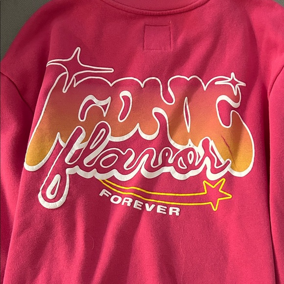 Bright Pink Poppi Sweatshirt - Picture 2 of 3